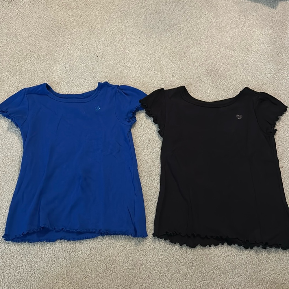 Blue and Black children’s place t shirts